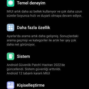 Xiaomi Yeni Alınan Telefonumda Güncelleme Sorunu Yaşıyorum