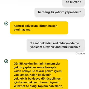 Winxbet Kazancımın Geri Çevrimine Maruz Kaldım