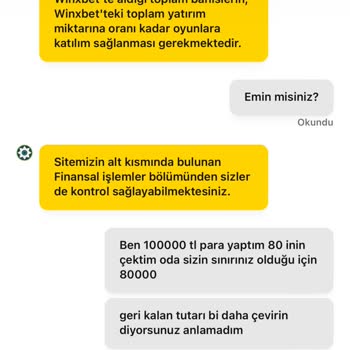 Winxbet Kazancımın Geri Çevrimine Maruz Kaldım