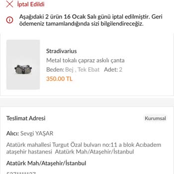 Stradivarius Ve Trendyol Stokta Olmayan Ürün Satışı
