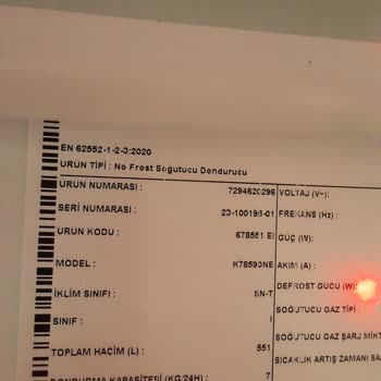 Beko 678551 Eı No Frost Buzdolabı