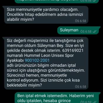 Hepsiburada Sebepsiz İptal Ve İade Edilmeyen Kupon!