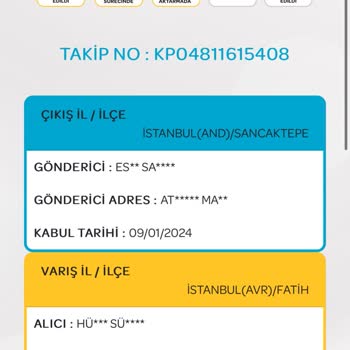 PTT Kargo PTT Teslimat Gecikmesiyle İlgili Tepki