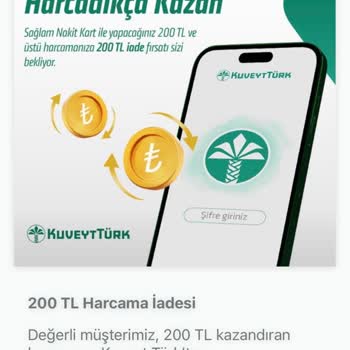 Kuveyt Türk Kuveyt Turk Kampanyadan Kazandığım Paramı Ödemiyor