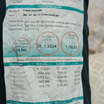 TEDAŞ Elektrik Faturası Mağduriyeti