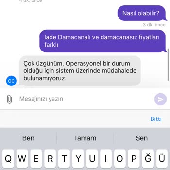 Sırma Su Damacana Ücretini Vermiyor