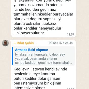 Hayvan Haklarını Koruma Derneği Kedileri İstemeyen Site Sakinleri