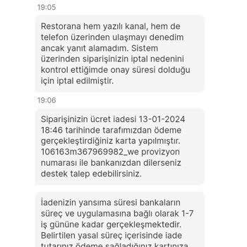 Migros Yemekle İlgili Şikayetim