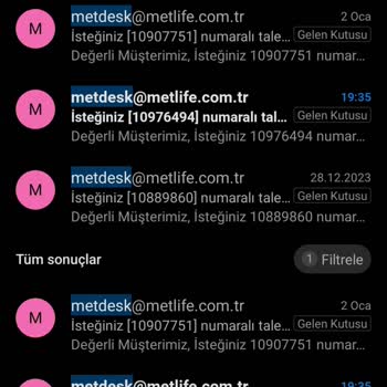Metlife Emeklilik Ve Hayat 1 Aydır Evrak Bekleyişim Ve İletişim Karmaşası!