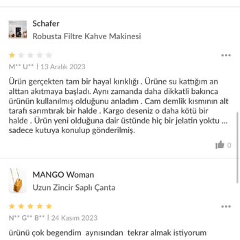 Trendyol Kullanılmış Ürün Gönderiyor