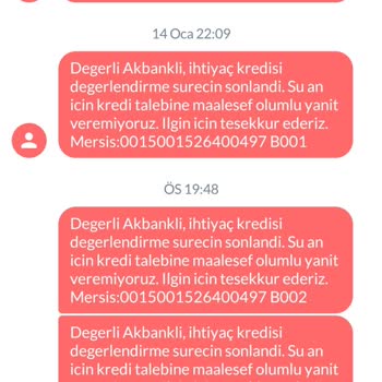 Akbank Kredi İşlemi Kredi İhtiyaçlar