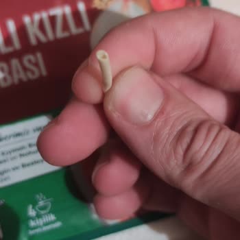 Knorr Çorbadan Plastik Parça Boru Çıktı