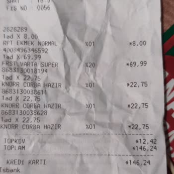 Knorr Çorbadan Plastik Parça Boru Çıktı
