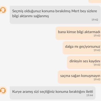 Trendyol Yemek Siparişimin Yanlış Kişiye Teslim Edilmesi Üzerine Şikayet