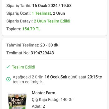 Migros Çiğ Kuru Yemiş Paketlerindeki Uyarı Notları Ve Üretim Yeri Bilgisi