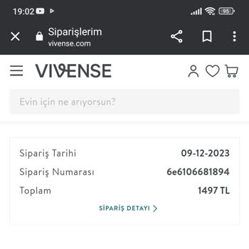 Vivense Para İademi Yapmıyor