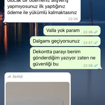 Ulaş Öztürk (Instagram: ulasozturkyatirim) Hüsrana Uğrayan Müşteri Tecrübesi