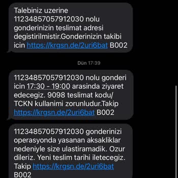 Kargom Sende Den Kimse Kargo Beklemesin