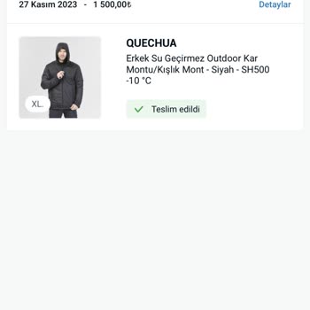 Decathlon Ücret İadesi Yapılmadı