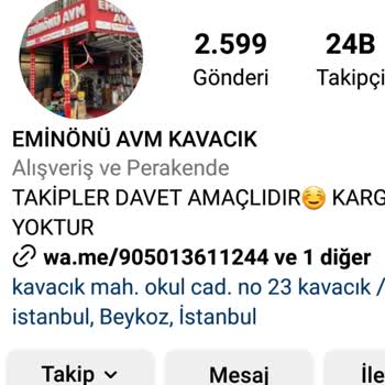 Eminönü AVM Kavacık Mağduriyeti