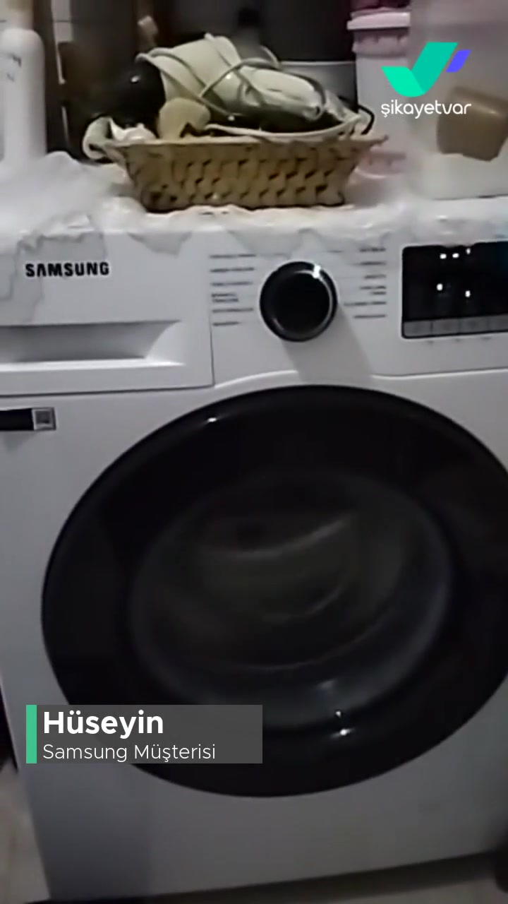 Samsung Çamaşır Makinesi Çok Ses Yapıyor videonun kapak resmi