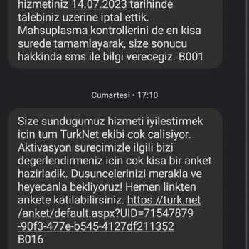 TurkNet Kaçak Abonelik İşlemi
