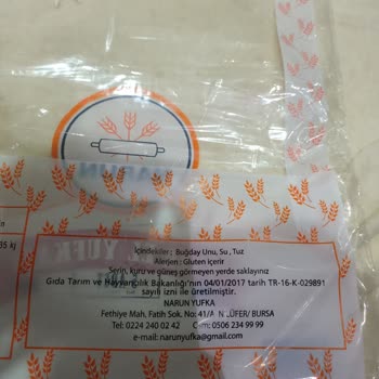 Seyhanlar Market (Bursa) Yapışık Ve Eksik Yufka Hayal Kırıklığı