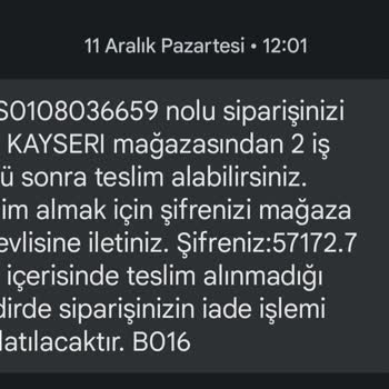 Watsons Mağazada Kaybolan Sipariş Ve İade Sorunu