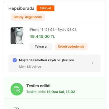 Hepsijet Teslim Edildi Diyor Ancak Teslim Edilmedi!