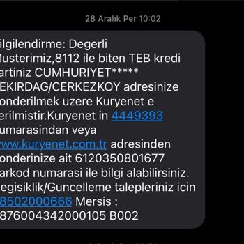 Kuryenet 3 Haftadır Kargo Bekliyorum