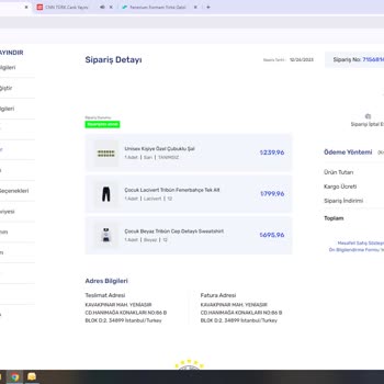Fenerium'un Tedarikçisinden Kaynaklı Gönderilmeyen Ürünlerim