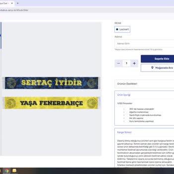 Fenerium'un Tedarikçisinden Kaynaklı Gönderilmeyen Ürünlerim