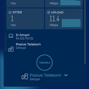 D-Smart İnternet Hız Problemi