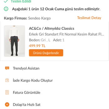 Trendyol Online Alışveriş Platformunda Yaşanan Teslimat Sorunları