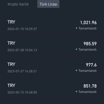 Binance TR Para Çekme Sorunu