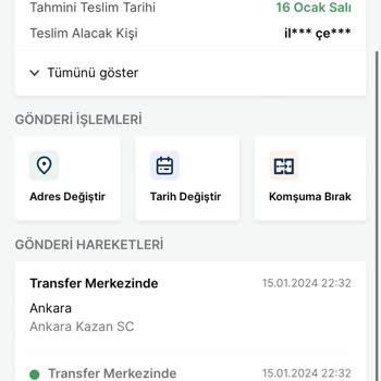 Trendyol Express Teslim Edilmeyen Kargolar