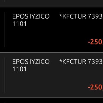 KFC İade Paramı Ver