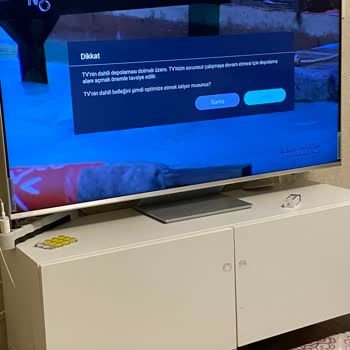 PHILIPS TV Philips Ambilight TV Dahili Hafıza Dolu Uyarısı Sorunu