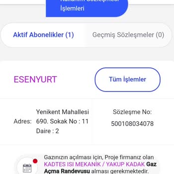 İGDAŞ Kades İsi Firma Gaz Açılması İçin Randevu Almıyor
