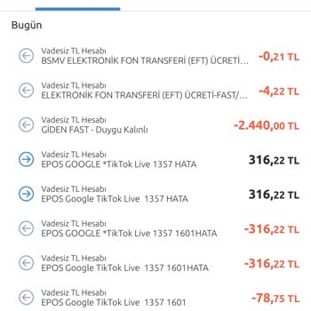 Yapı Kredi Hesabımdan Bilgim Olmadan Para Çekiliyor