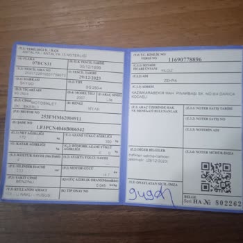 TÜVTÜRK Çekme Belgeli Araçların Geriye Dönük Borçları