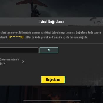 PUBG Mobile, Telefon Numarası Eski Kod Alamıyorum