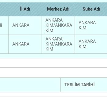 PTT Kargo Şehir İçi Kargo Kaybı Ve Bilgi Eksikliği