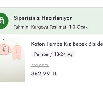 Boyner Gönderilmeyen Ürün