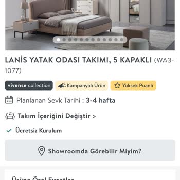 Vivense'nin 24 Saat Geçmeden Daha Uygun Fiyata Düşürmesi