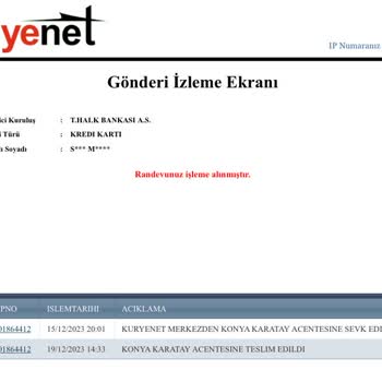 Kuryenet Kargomun Uzun Süre Teslim Edilmemesine İlişkin Şikayet