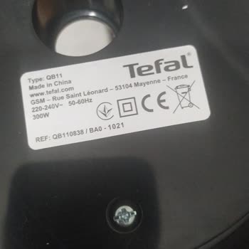 Tefal Stantlı Mikserin Tırtıklı Kısmı Kırıldı