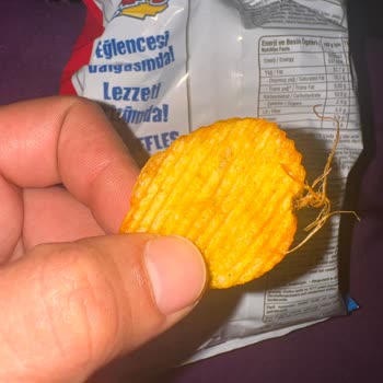 Fritolay Ruffles İçinden Çıkan Garip Şey