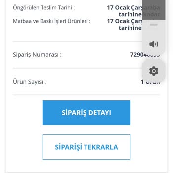 Avansas Sanıyorum Ki, Son Siparişim Olacak