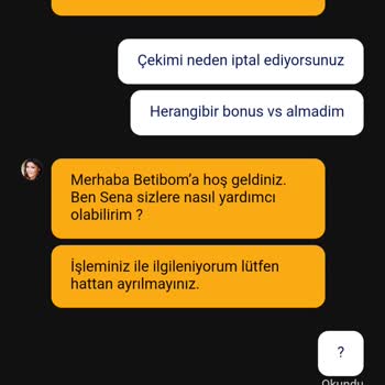 Betibom Kazanç Halinde Ödeme Yapmıyor